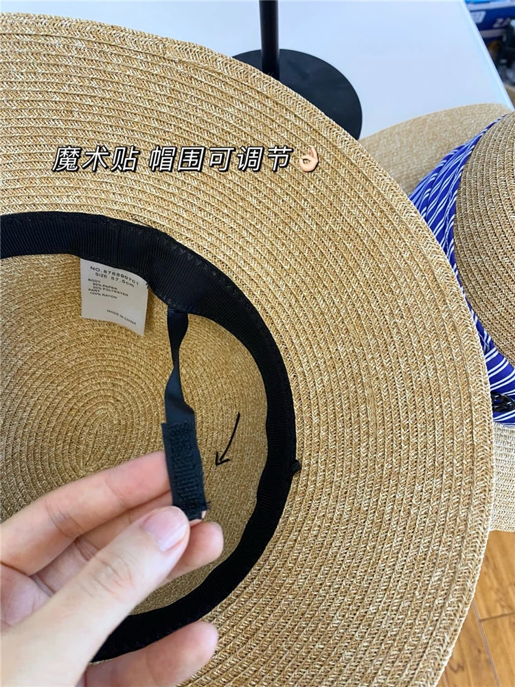 כובע קש דגם מתקפל
